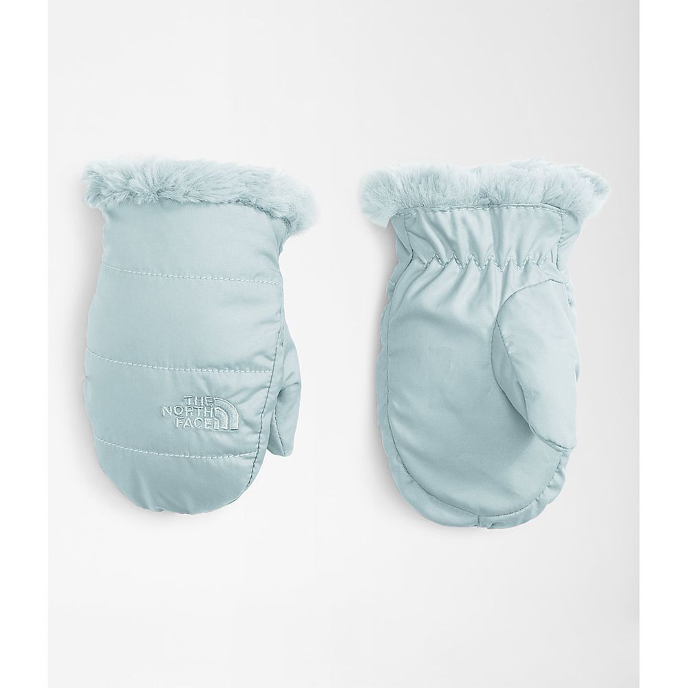 The North Face Mittens Infant Australia - The North Face Littles Mossbud Swirl Blue (KUB-830529)